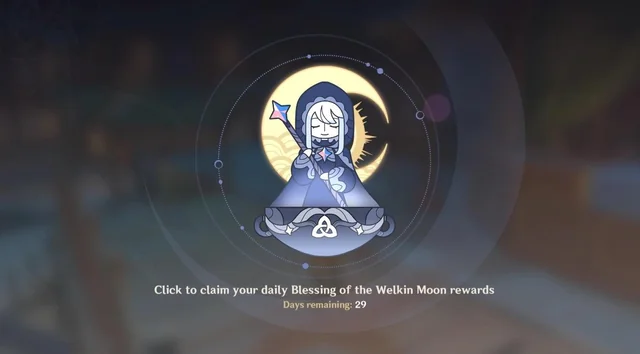 Genshin Impact - Blessing of the Welkin Moon [UID] photo review