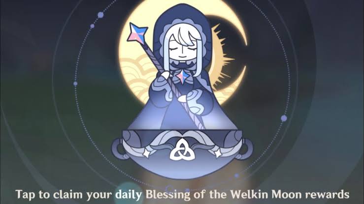 Genshin Impact - Blessing of the Welkin Moon [UID] photo review