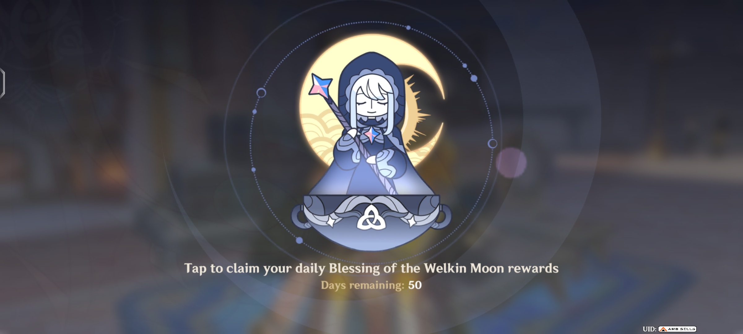 Genshin Impact - Blessing of the Welkin Moon [UID] photo review
