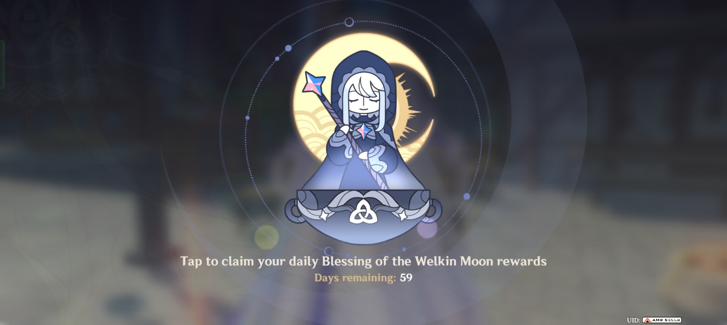 Genshin Impact - Blessing of the Welkin Moon [UID] photo review
