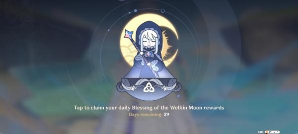 Genshin Impact - Blessing of the Welkin Moon [UID] photo review