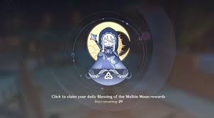Genshin Impact - Blessing of the Welkin Moon [UID] photo review