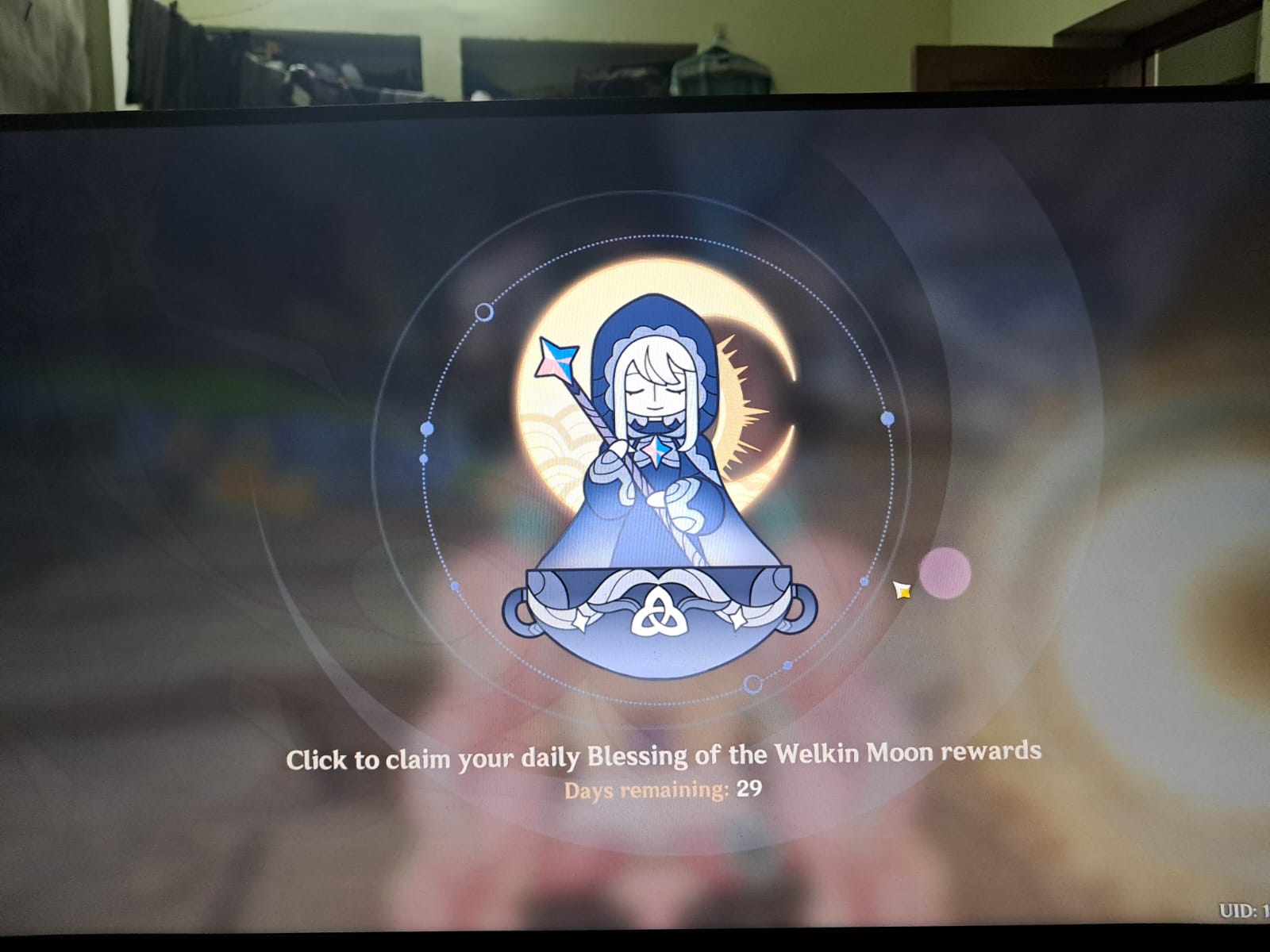 Genshin Impact - Blessing of the Welkin Moon [UID] photo review