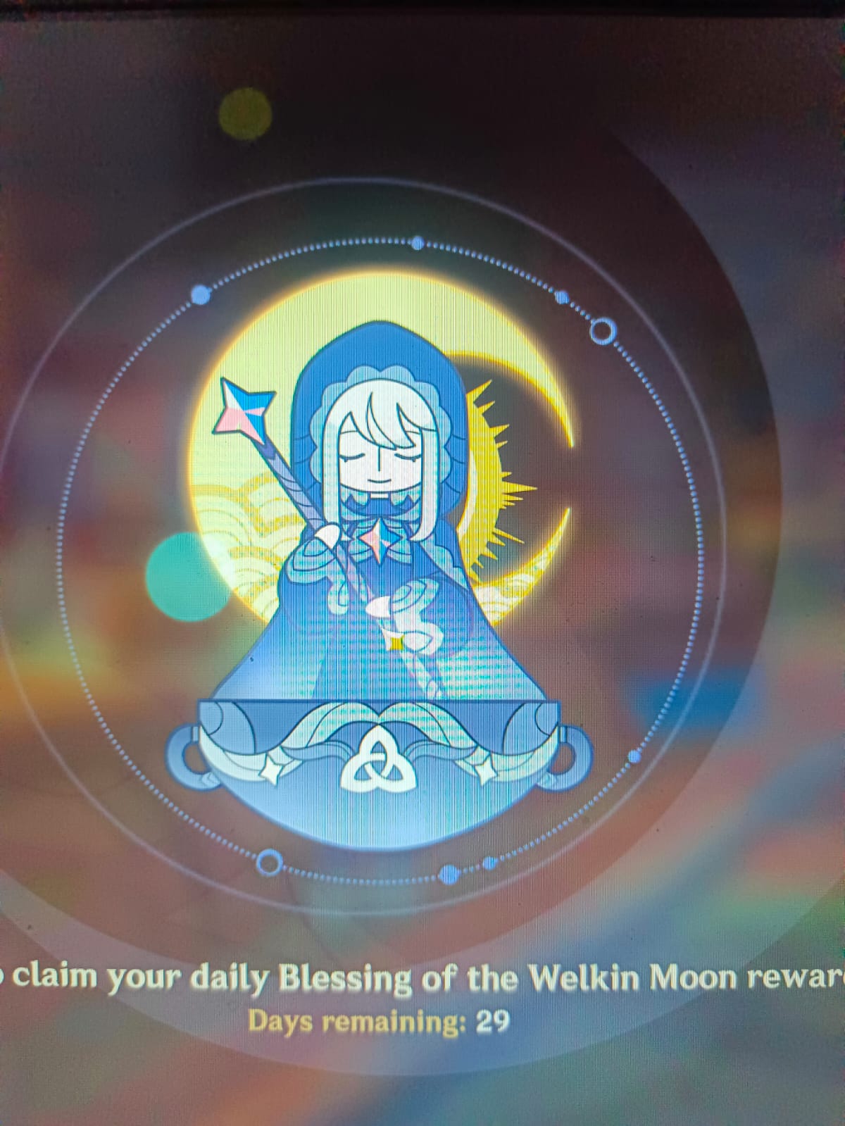 Genshin Impact - Blessing of the Welkin Moon [UID] photo review