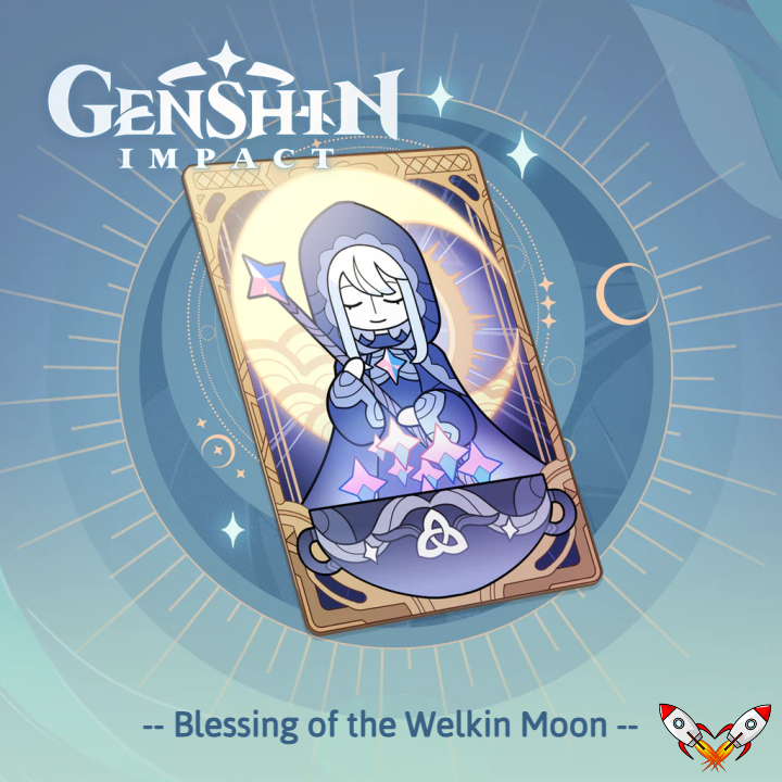 Genshin Impact - Blessing of the Welkin Moon [UID] photo review