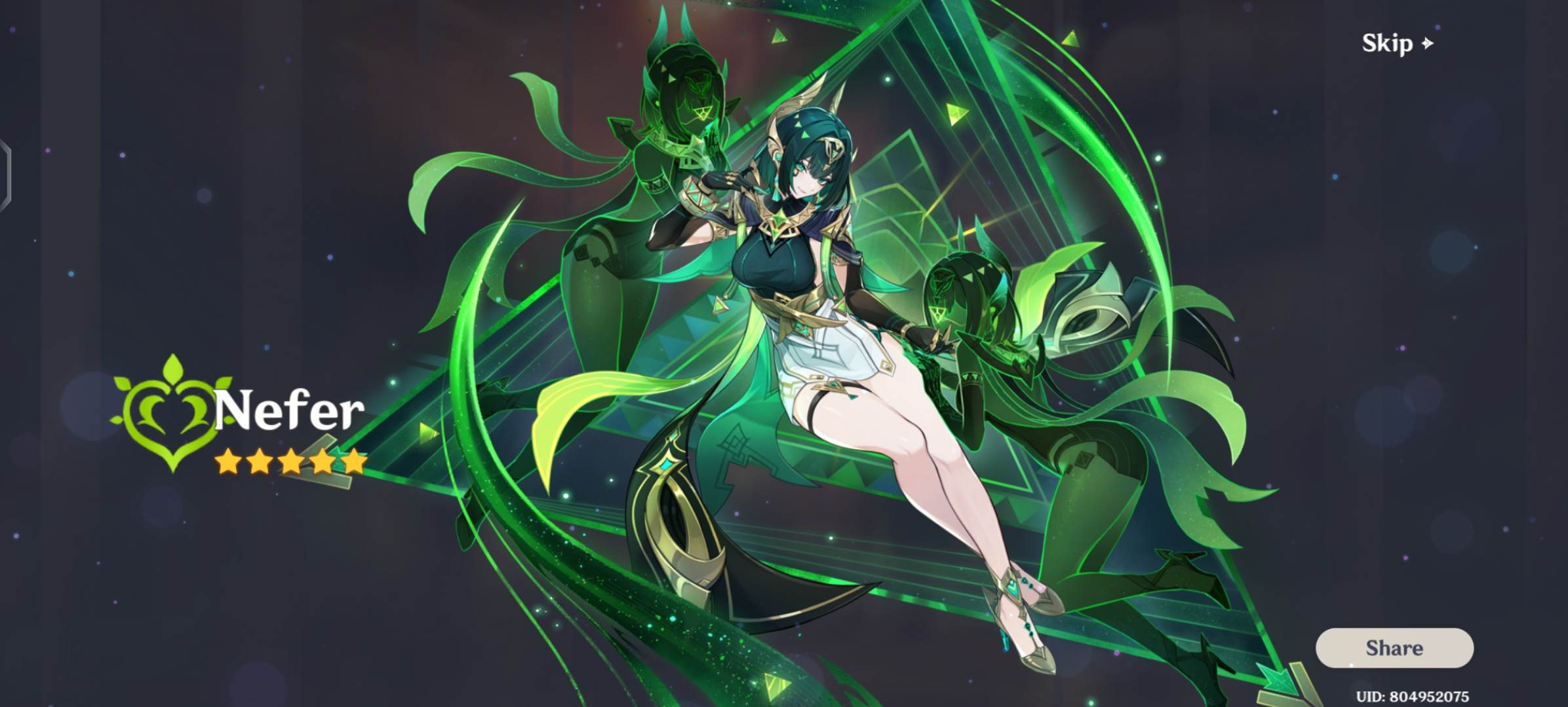 Genshin Impact - Blessing of the Welkin Moon [UID] photo review