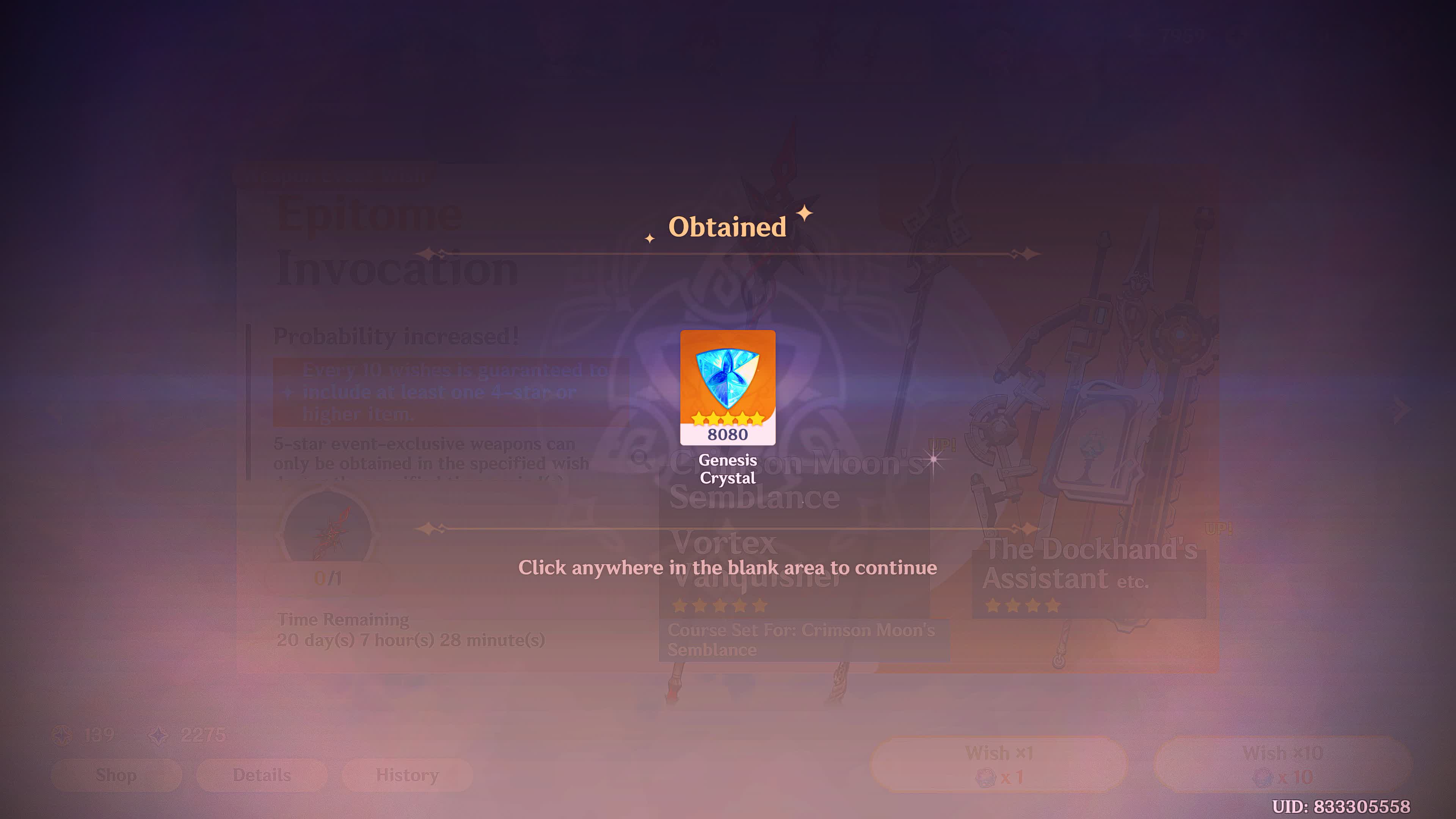 Genshin Impact - Genesis Crystals [300-6480] [UID] photo review