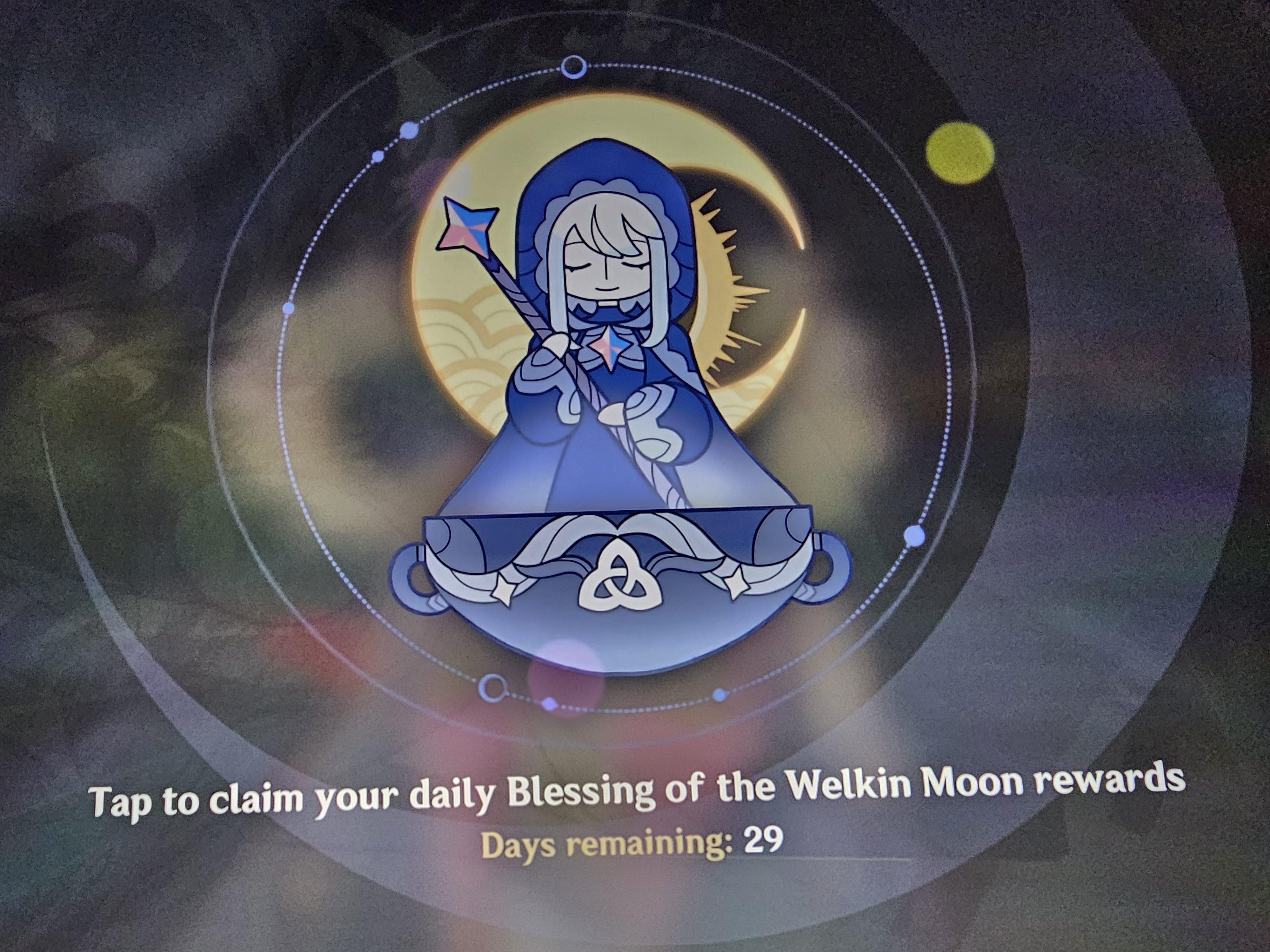 Genshin Impact - Blessing of the Welkin Moon [UID] photo review