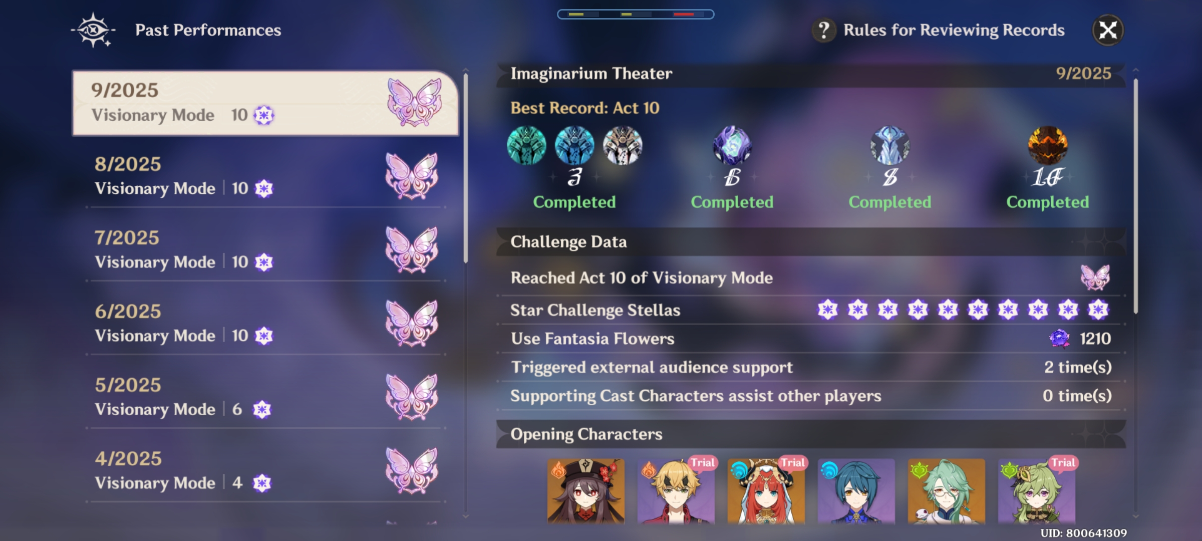 Genshin Impact - Blessing of the Welkin Moon [UID] photo review