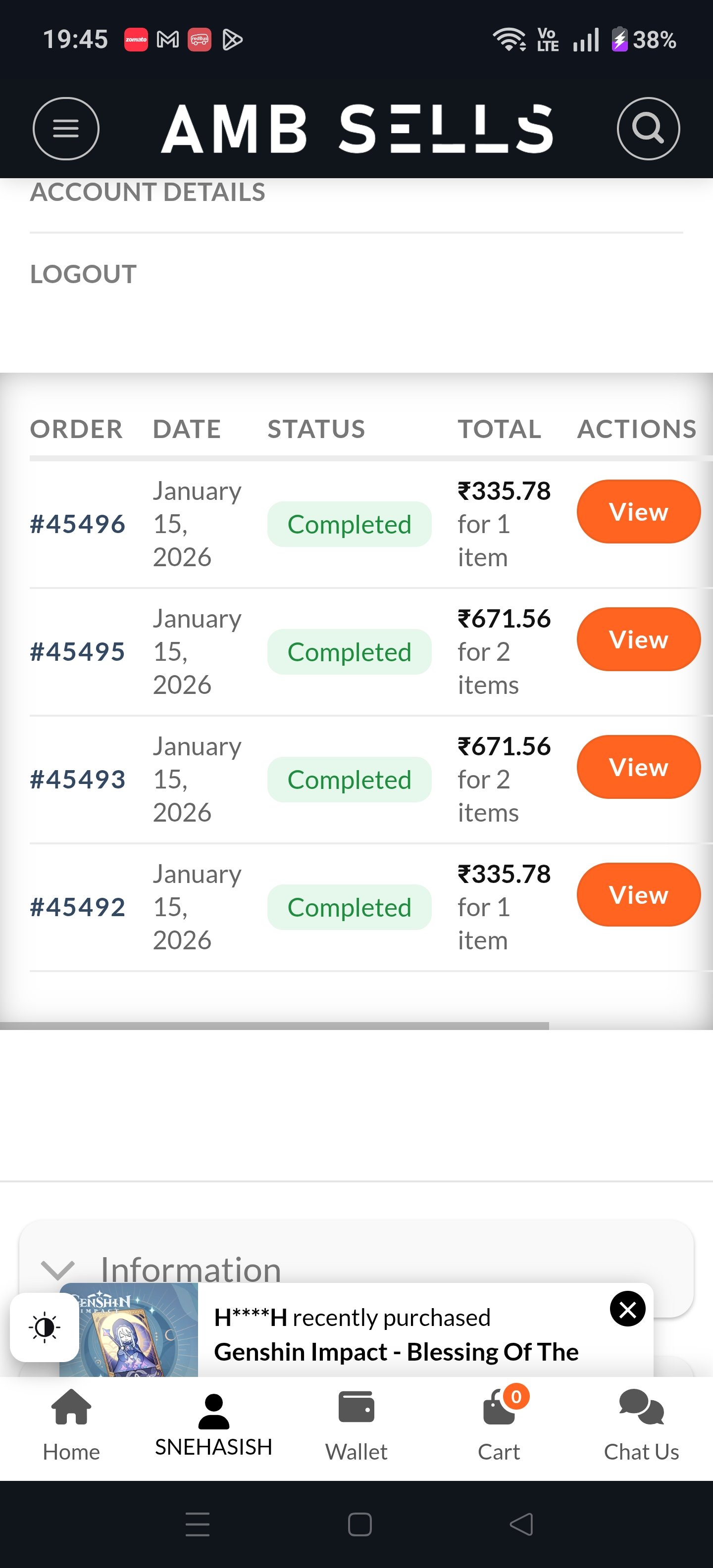 Genshin Impact - Blessing of the Welkin Moon [UID] photo review