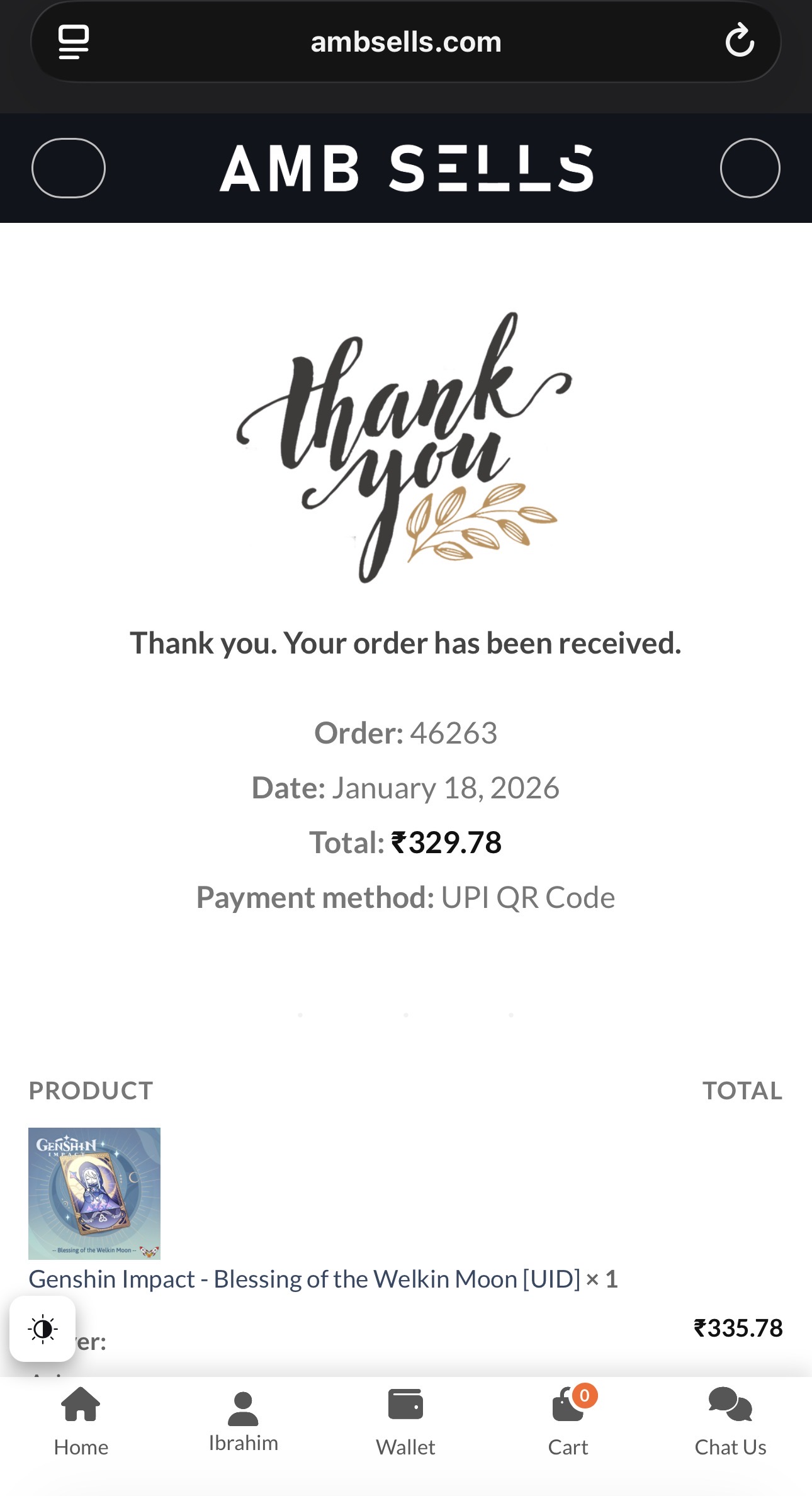 Genshin Impact - Blessing of the Welkin Moon [UID] photo review