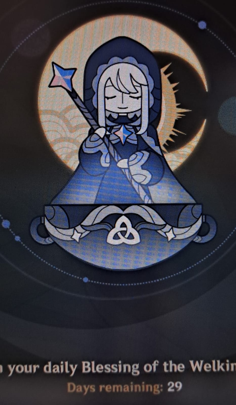 Genshin Impact - Blessing of the Welkin Moon [UID] photo review