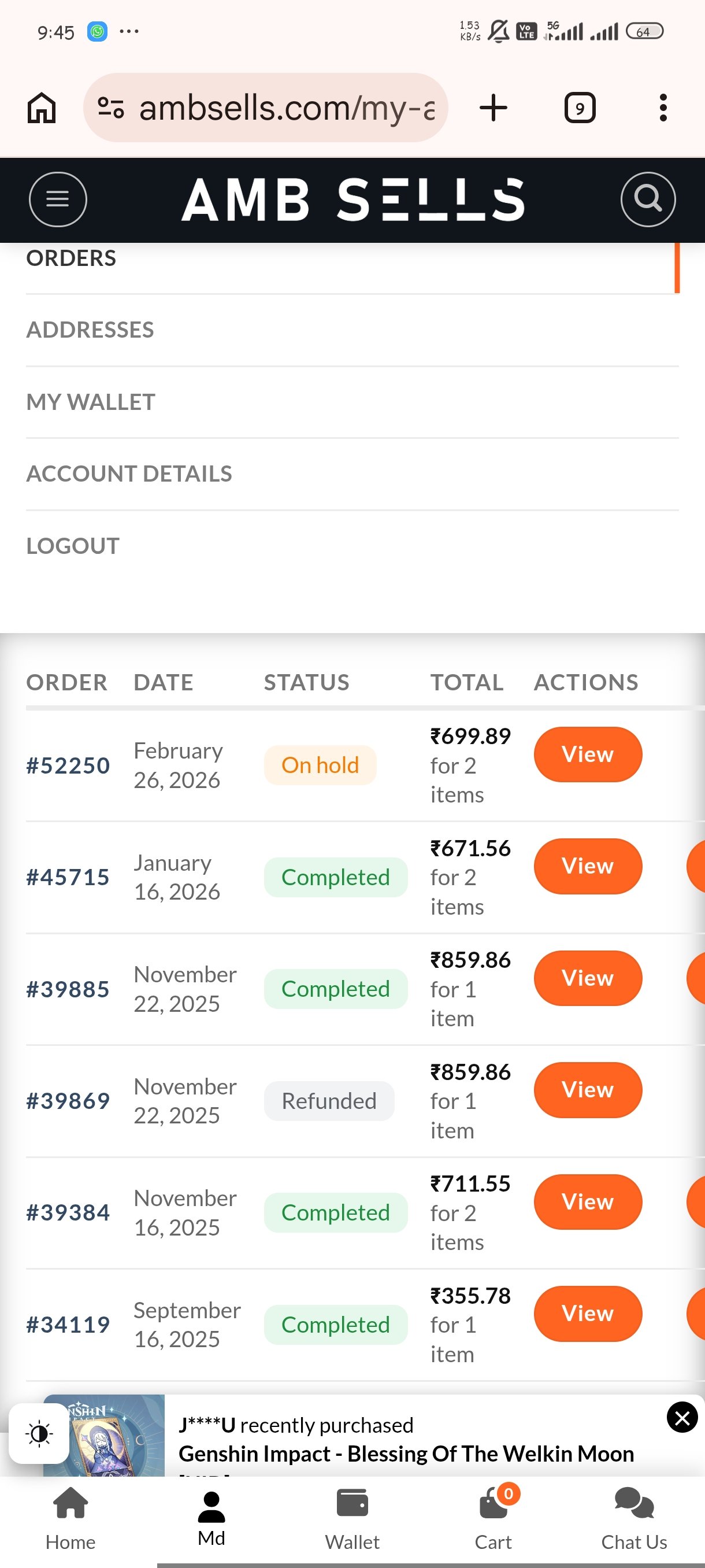 Genshin Impact - Blessing of the Welkin Moon [UID] photo review