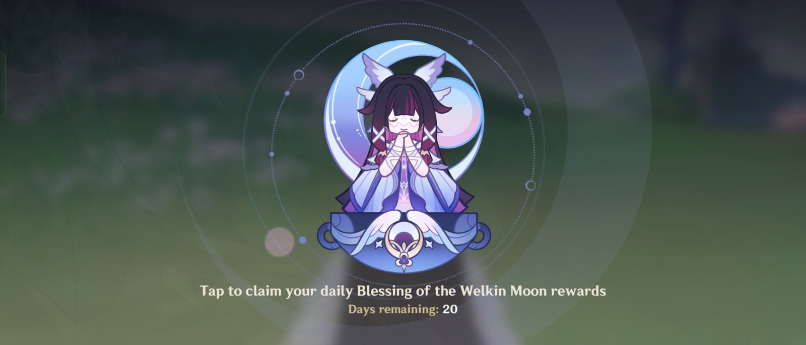 Genshin Impact - Blessing of the Welkin Moon [UID] photo review