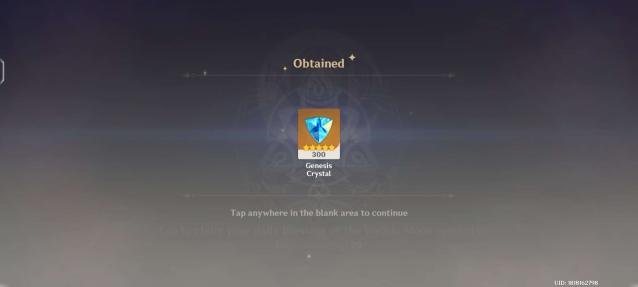 Genshin Impact - Blessing of the Welkin Moon [UID] photo review