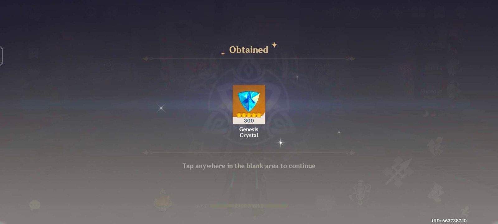 Genshin Impact - Blessing of the Welkin Moon [UID] photo review