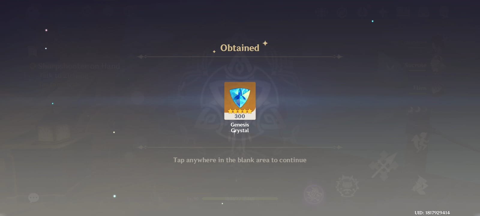 Genshin Impact - Blessing of the Welkin Moon [UID] photo review