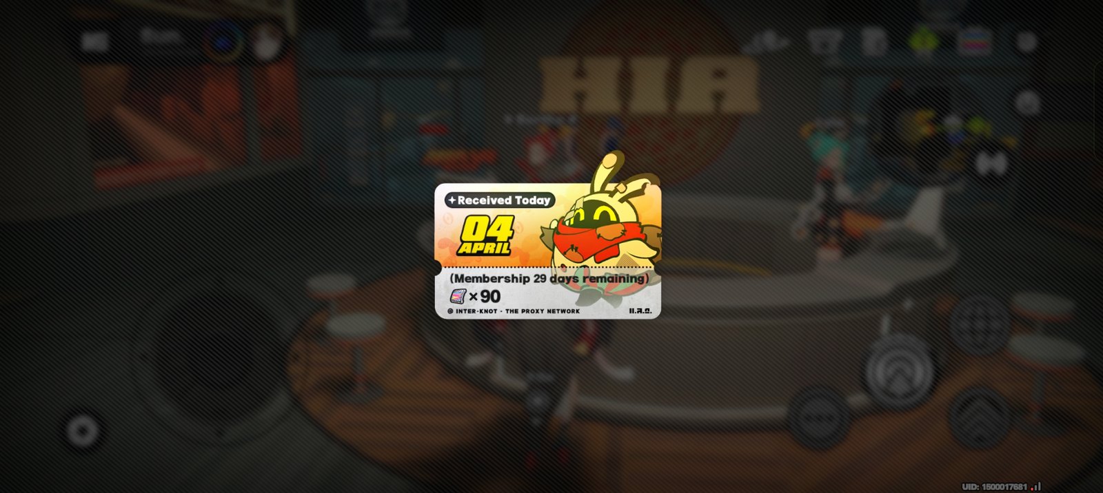 Zenless Zone Zero - Inter Knot Membership [UID] photo review