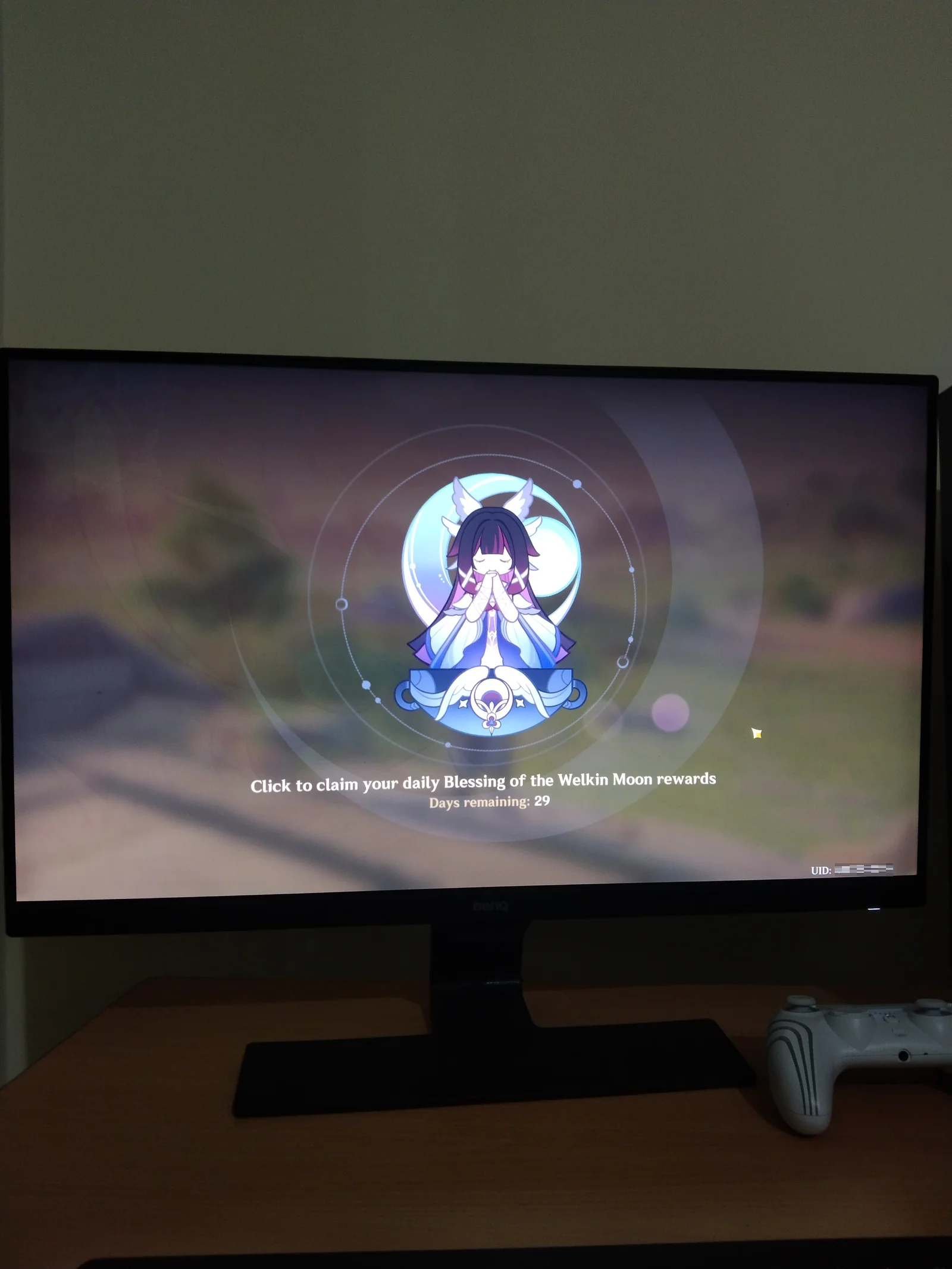 Genshin Impact - Blessing of the Welkin Moon [UID] photo review