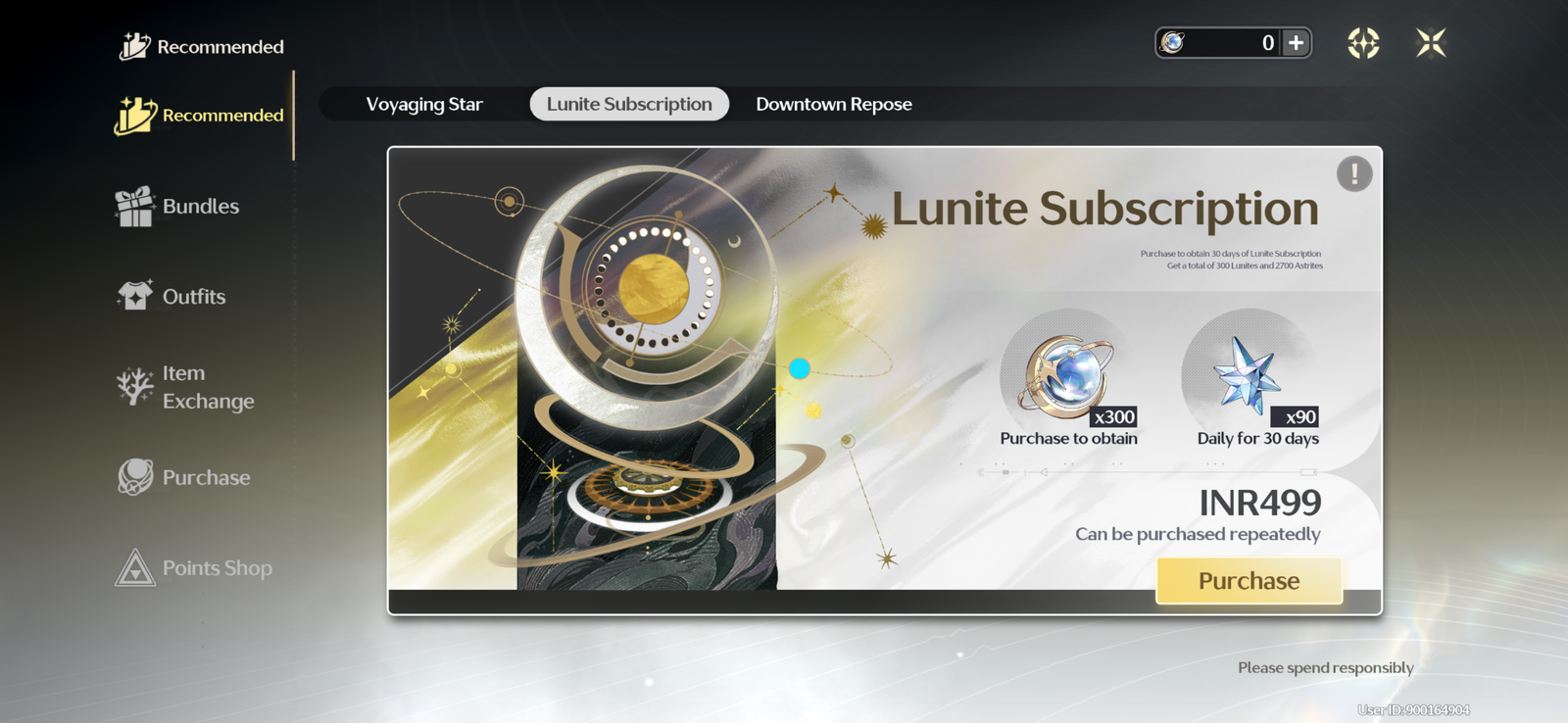 Wuthering Waves – Lunite Subscription [UID] photo review