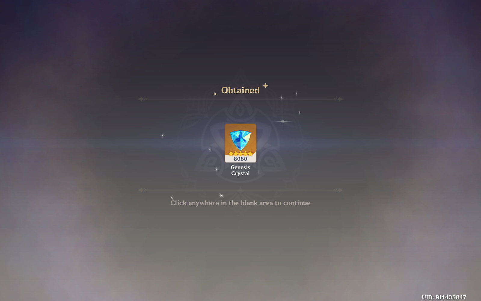 Genshin Impact - Genesis Crystals [300-6480] [UID] photo review
