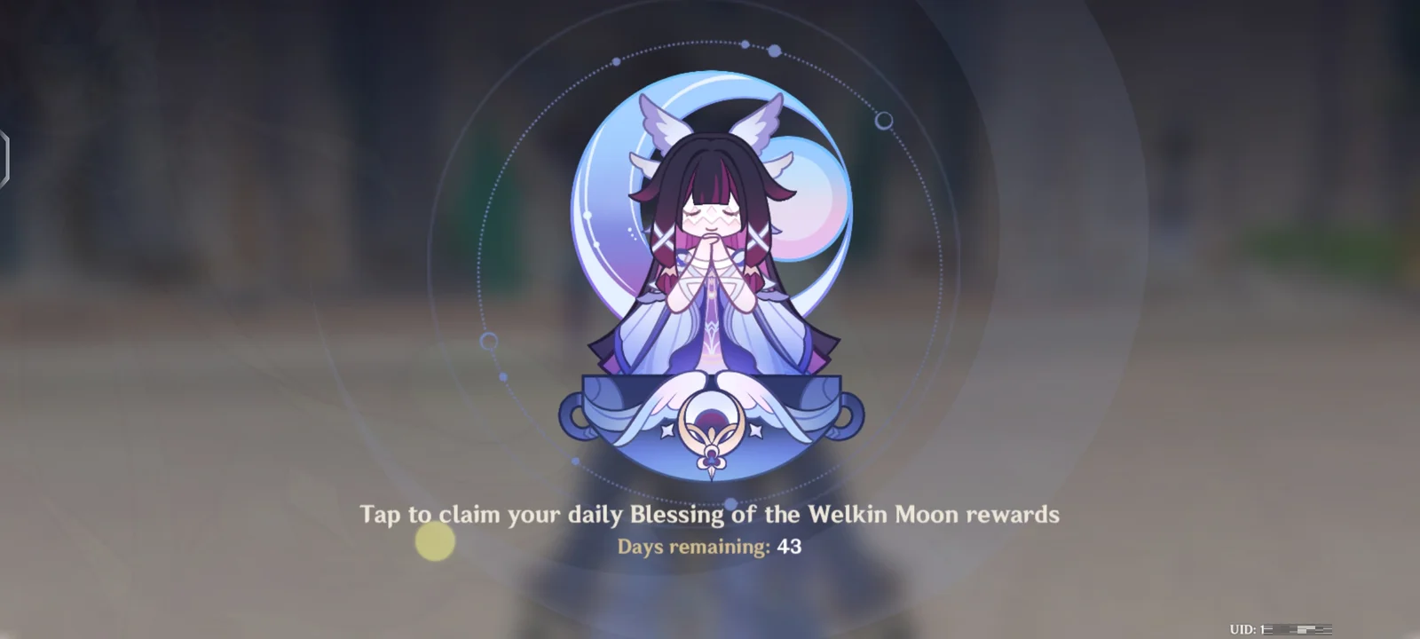 Genshin Impact - Blessing of the Welkin Moon [UID] photo review