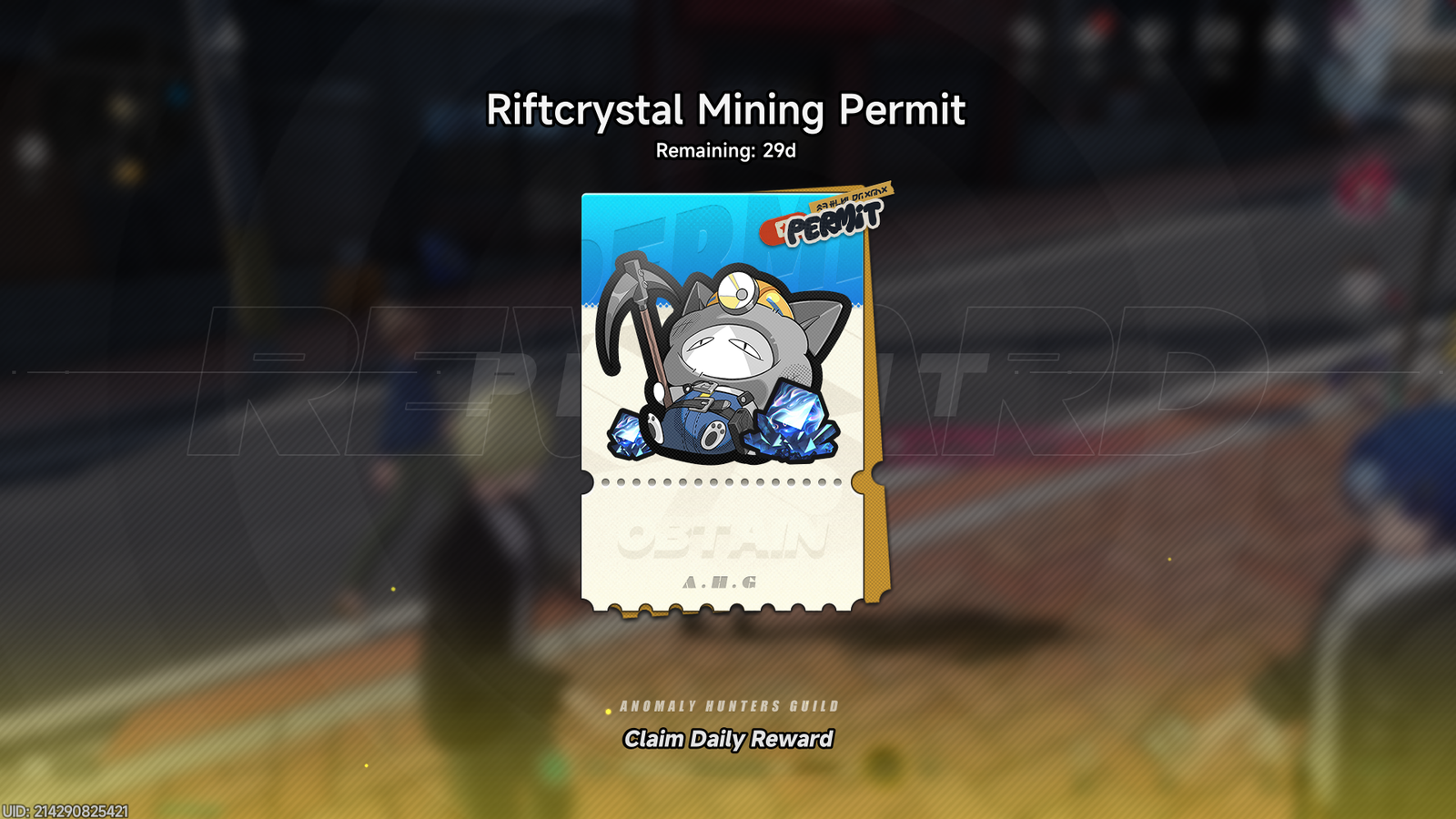Neverness to Everness – Mining Permit [Login] photo review