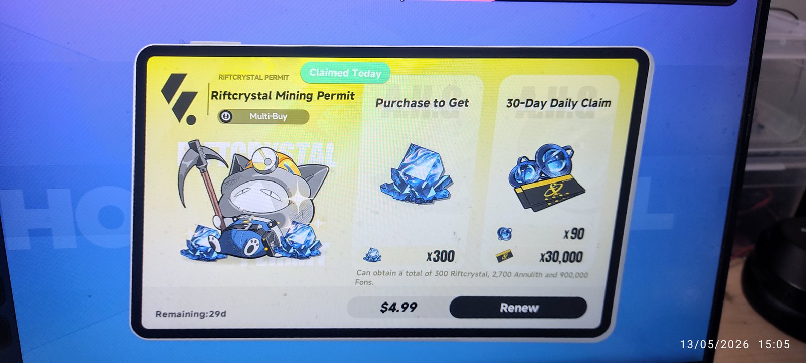 Neverness to Everness – Mining Permit [Login] photo review