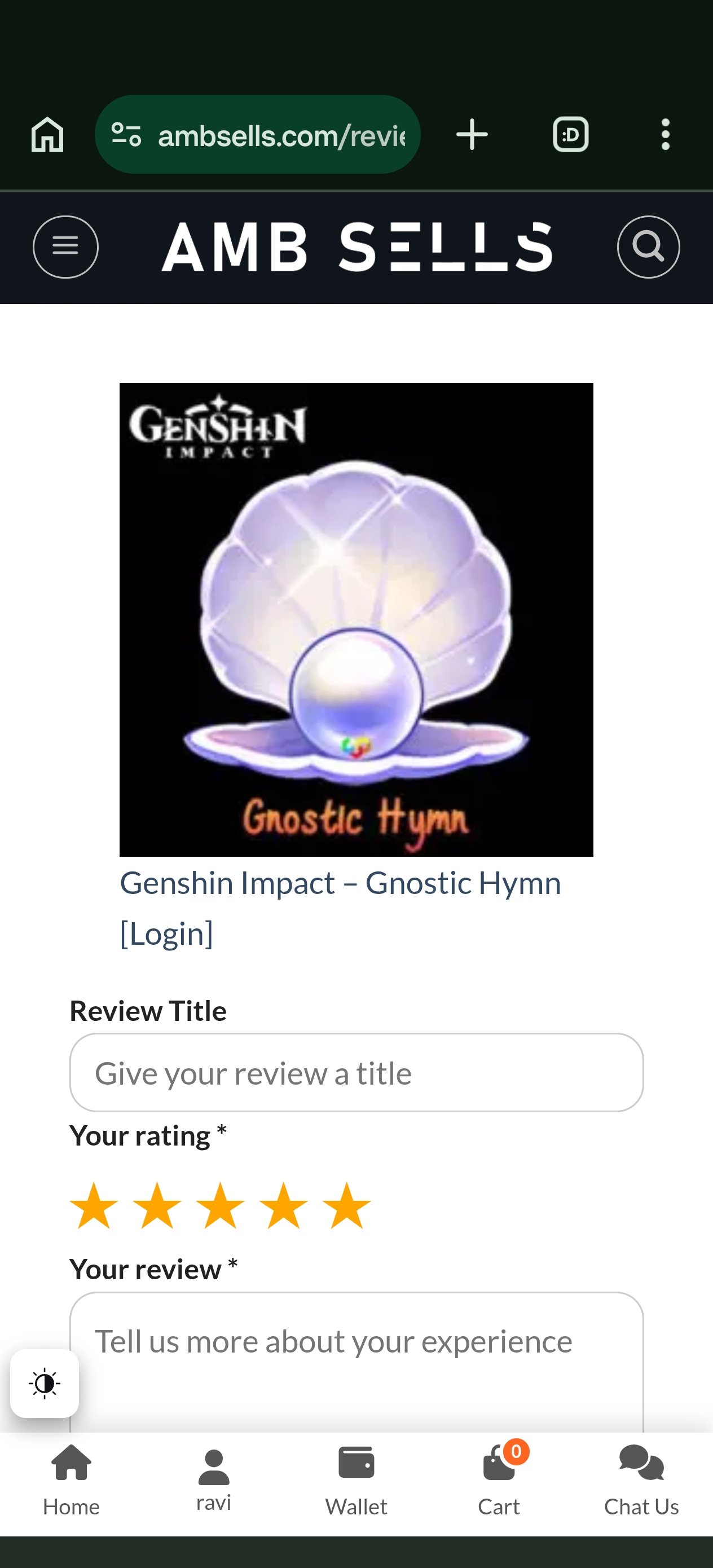 Genshin Impact – Gnostic Hymn [Login] photo review