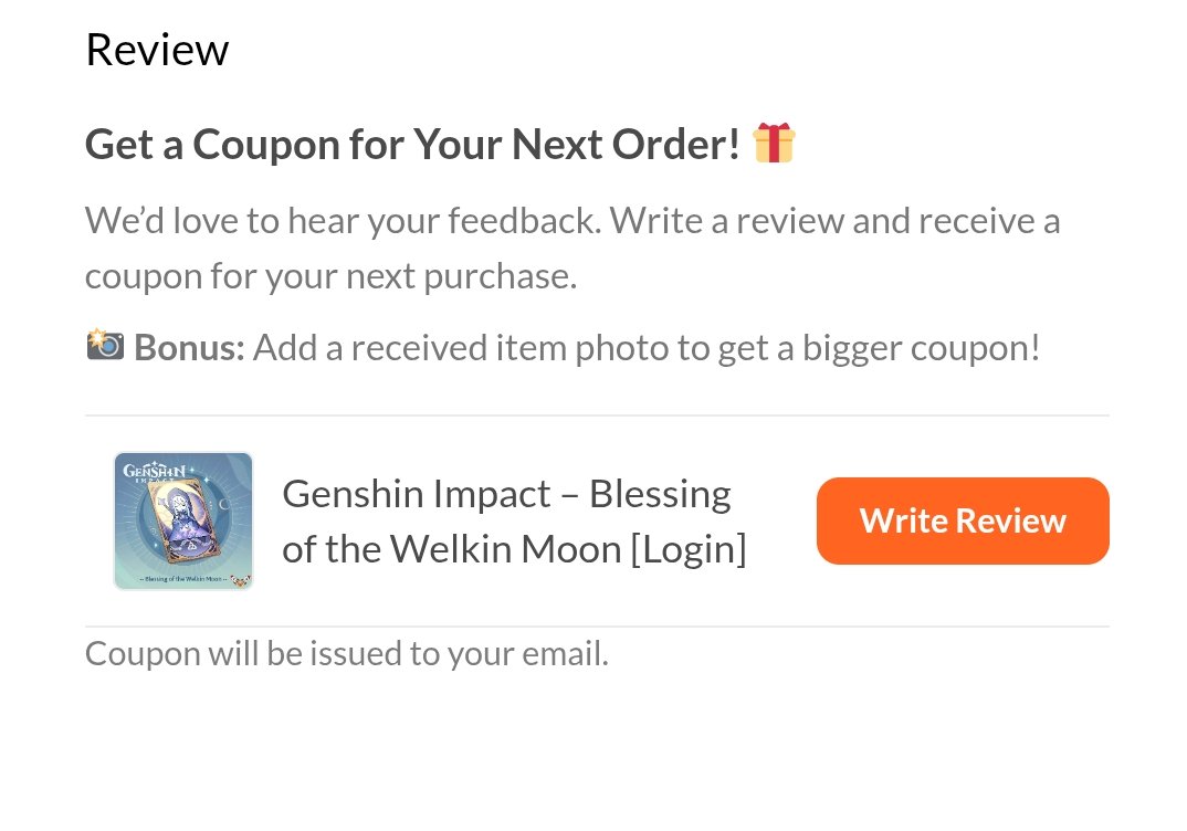 Genshin Impact - Blessing of the Welkin Moon [Login] photo review
