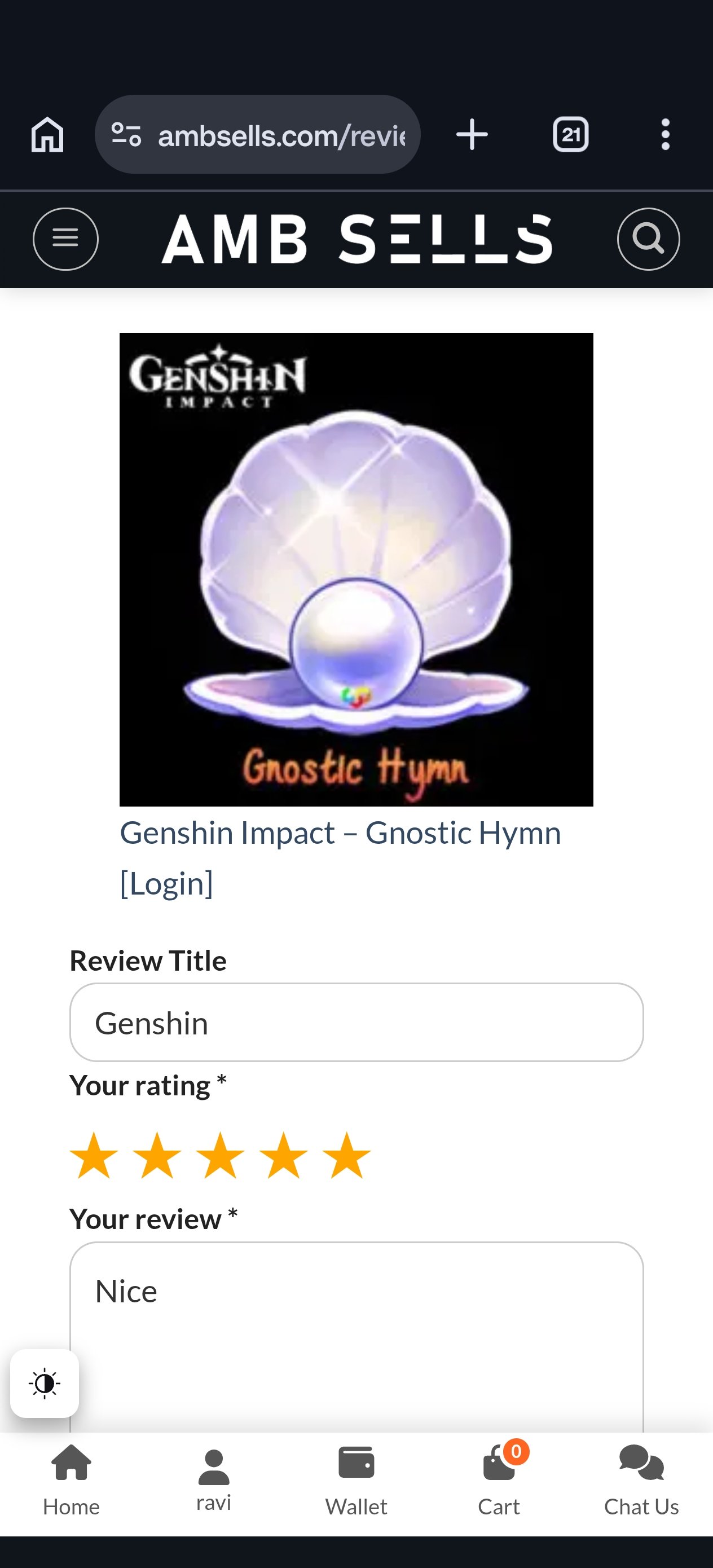 Genshin Impact – Gnostic Hymn [Login] photo review